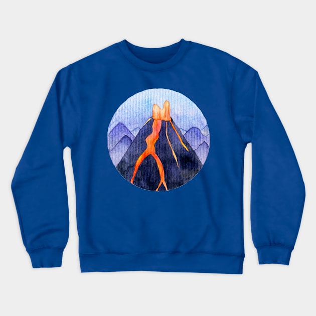 Lava Crewneck Sweatshirt by runlenarun